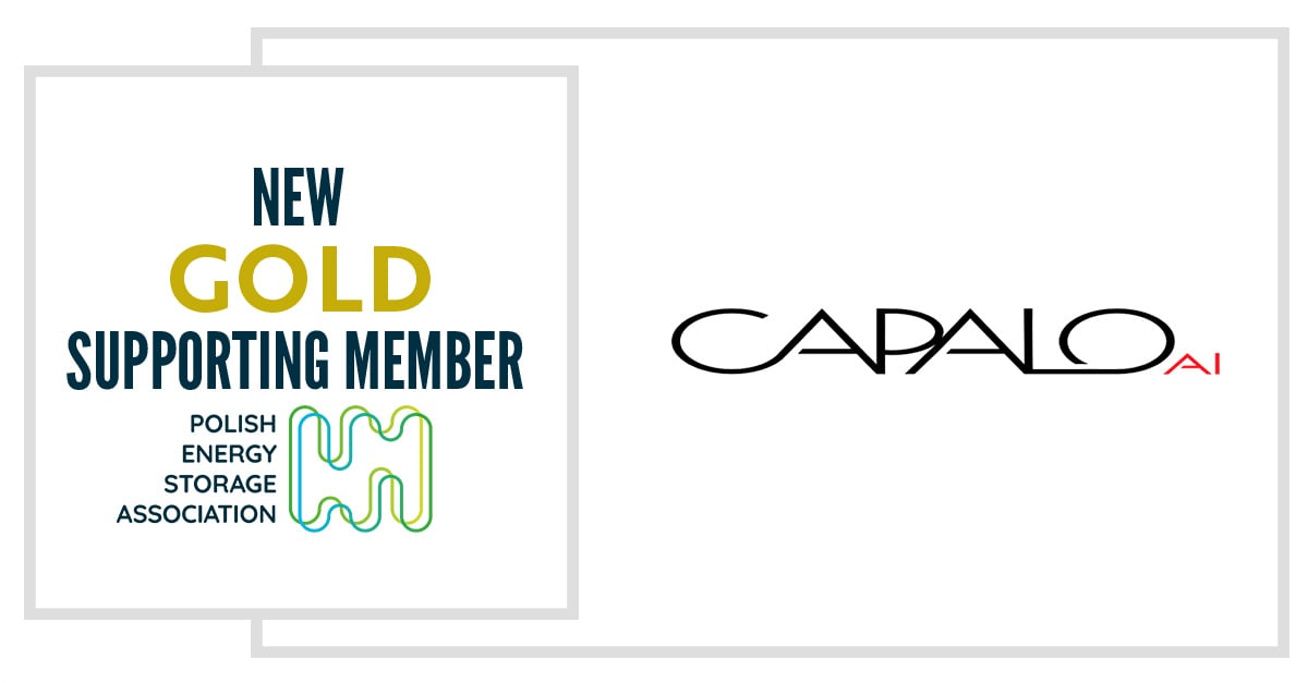 Great news!
🆕️We are pleased to welcome Capalo AI  to the <a href="/psmeorg/">Polskie Stowarzyszenie Magazynowania Energii</a>
Their commitment to advancing energy storage solutions aligns perfectly with our mission to support innovation, sustainability, and collaboration within the energy sector.
🔎 More: lnkd.in/dkmx-sBY