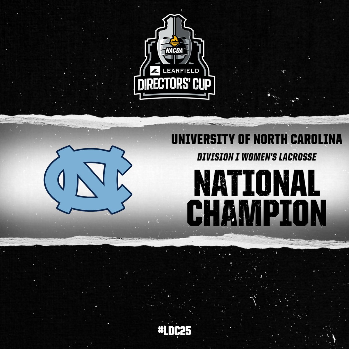 Learfield Directors' Cup (@ldirectorscup) on Twitter photo For the fourth time in program history, <a href="/GoHeels/">UNC Tar Heels</a> are the 2025 NCAA Division I Women's Lacrosse National Champions! #LDC25 For the fourth time in program history, <a href="/GoHeels/">UNC Tar Heels</a> are the 2025 NCAA Division I Women's Lacrosse National Champions! #LDC25