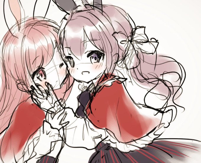 ロシェちゃん10周年セット限定ペーパーのラフ✎*。 