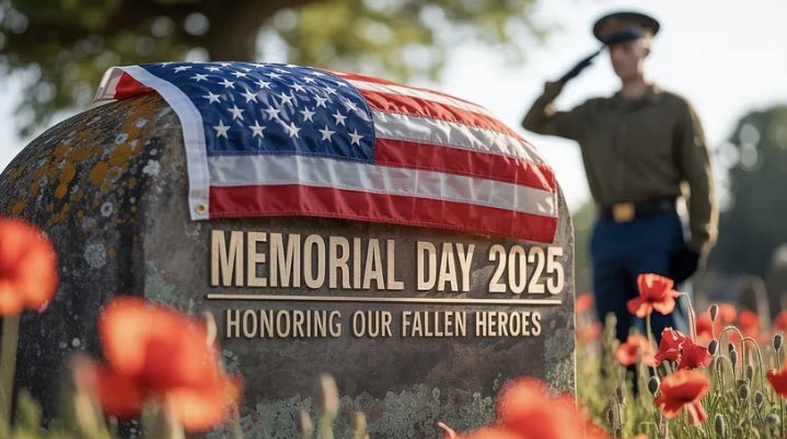On Memorial Day, we honor and remember the brave men and women who made the ultimate sacrifice for our freedom. Their courage and dedication will never be forgotten. #MemorialDay #NeverForget
