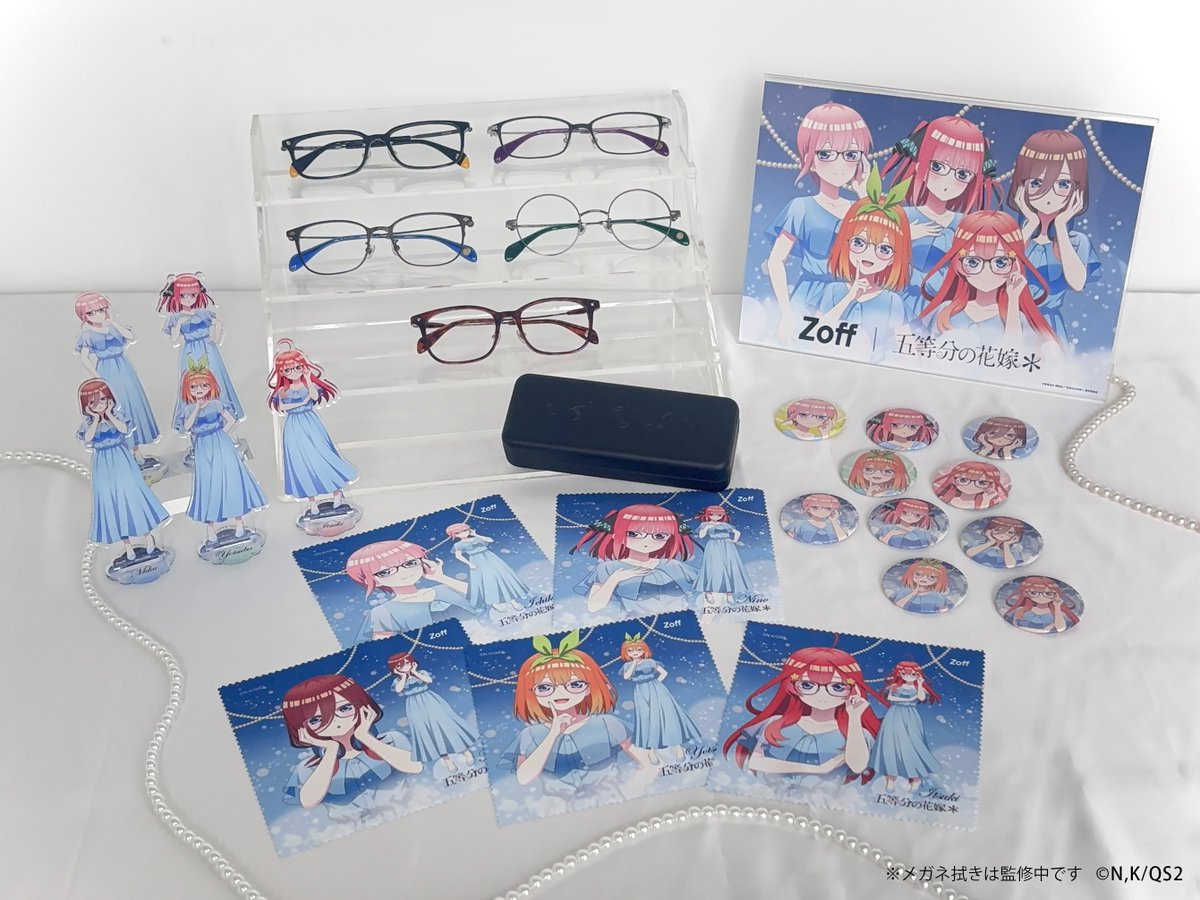 本日は…🌺 #五等分の花嫁記念日 🌺 かわいさ500%の五つ子ちゃんコラボ