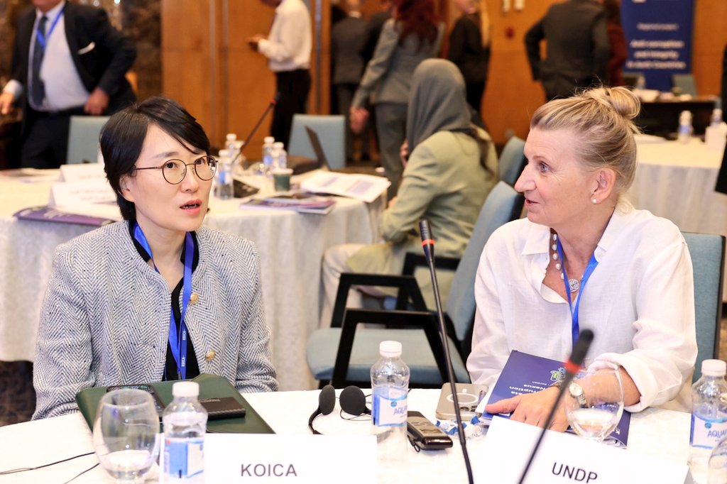 UNDP-ACIAC (@undp_aciac) on Twitter photo High-level segment kicks off our regional workshop on Harnessing the Power of Data to Promote the Anti-Corruption & Development Nexus held in cooperation with #KOICA and drawing also on #UNDP's global partnership w/<a href="/nazaha_gov_sa/">هيئة الرقابة ومكافحة الفساد</a> on corruption measurements. High-level segment kicks off our regional workshop on Harnessing the Power of Data to Promote the Anti-Corruption & Development Nexus held in cooperation with #KOICA and drawing also on #UNDP's global partnership w/<a href="/nazaha_gov_sa/">هيئة الرقابة ومكافحة الفساد</a> on corruption measurements.