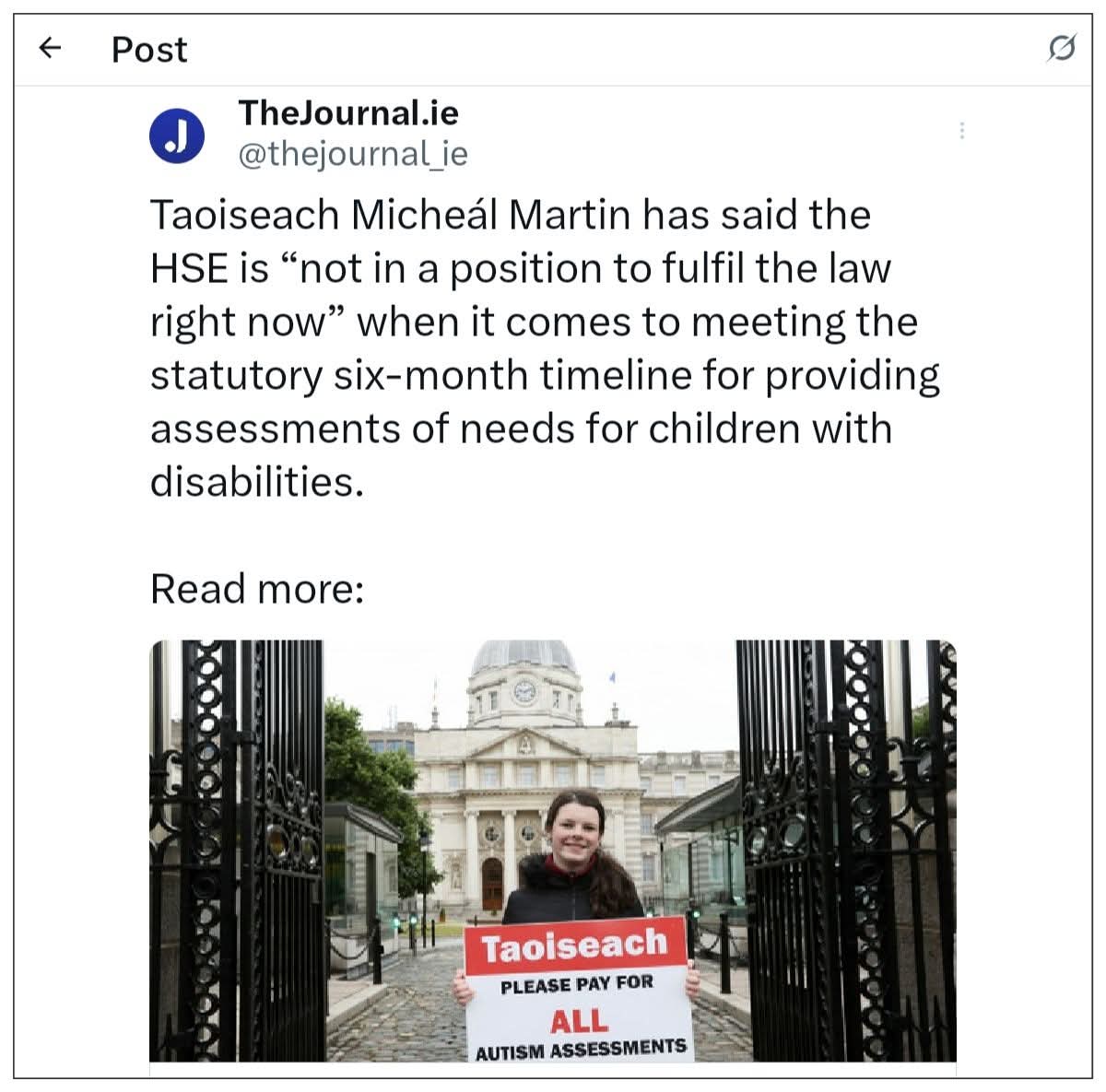 It's now seen as racist or far-right to suggest the Irish government should prioritize healthcare for Irish citizens over economic migrants. They can provide free medical care to anyone arriving in Ireland but struggle to meet their obligations to Irish citizens.