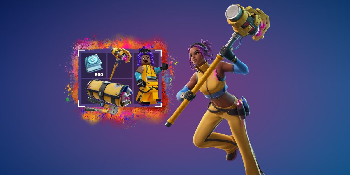 Joshtified's tweet photo. giving 1 person who retweets and follows me  a fortnite graffiti pack

ends tommorow