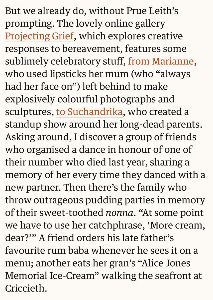 Projecting Grief tweet media