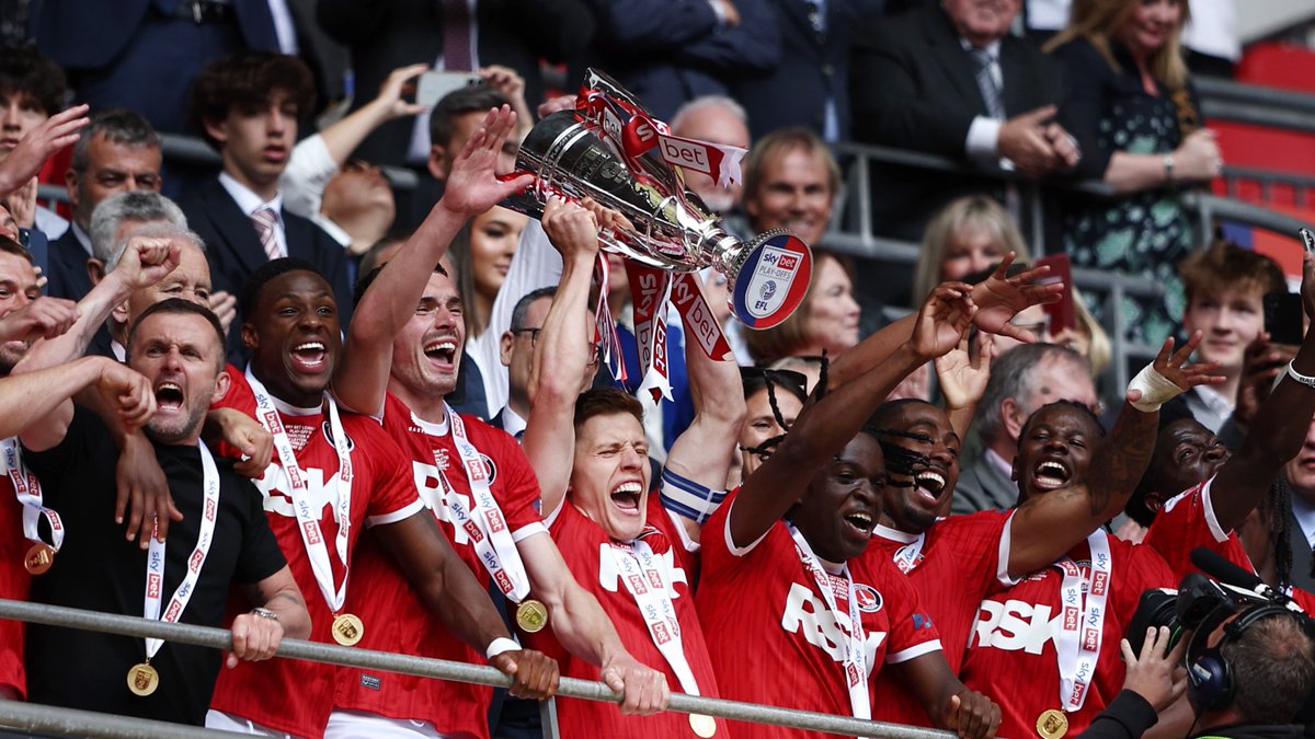 🆚 Wycombe Wanderers: 0️⃣-0️⃣ - 🧤
🆚 Wycombe Wanderers: 1️⃣-0️⃣ - 🧤

🆚 Leyton Orient: 1️⃣-0️⃣ - 🧤

Charlton Athletic became the first team since Preston North End in 2015 to win promotion via the League One play-offs without conceding a single goal! 👏

#CAFC