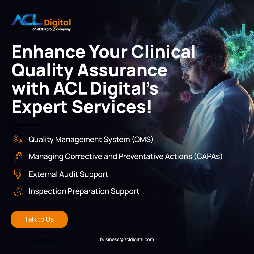Struggling with QMS &amp; GCP compliance?
Our experts simplify audits, inspections &amp; risk assessments — saving time and streamlining drug development.
Elevate your compliance:
 acldigital.com/industries/lif…

#QMS #GCPCompliance #ClinicalQuality #LifeSciences #AuditSupport