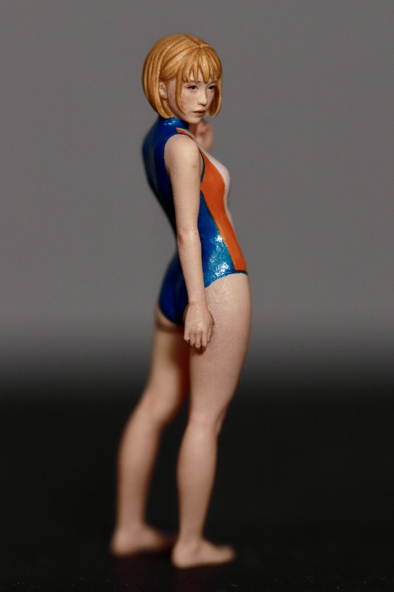 イットの最新作を、試しに1/64スケールに出力して塗装してみました。
手の震えとの闘い、、、寿命縮めるね、これw