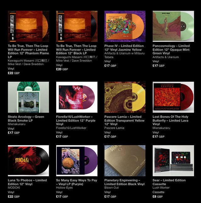 MikeVest's tweet photo. Reduced prices on back catalogue LPs for a limited time! Will end tomorrow!

https://t.co/iNgQNeLjRz https://t.co/5aeqDBvgxv