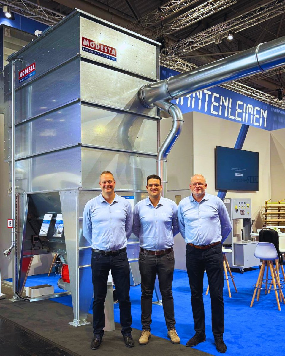 ModestaFilters's tweet photo. We’re at #LIGNA this week! Join @modestafilters at the world’s leading trade fair for the woodworking industry in  Hannover. Find us in Hall 12, Stand D32, together with our partner Ott.  Claim your free admission ticket through https://t.co/BjQRtFjyVW https://t.co/utwGEfl6mH