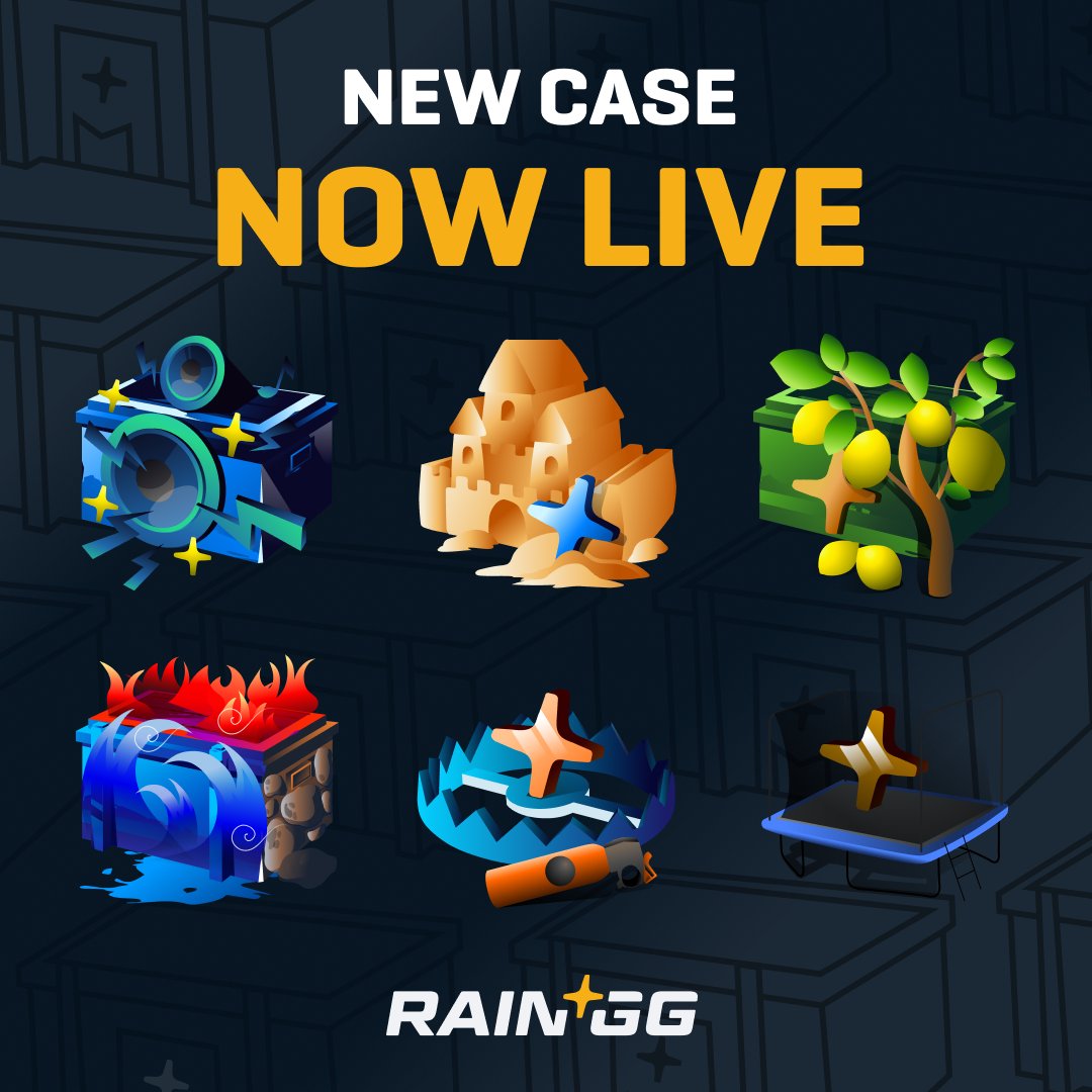 Start your week strong! ☔️

New cases just landed. Tap in! 🎁

Repost for a chance to win 100🪙!