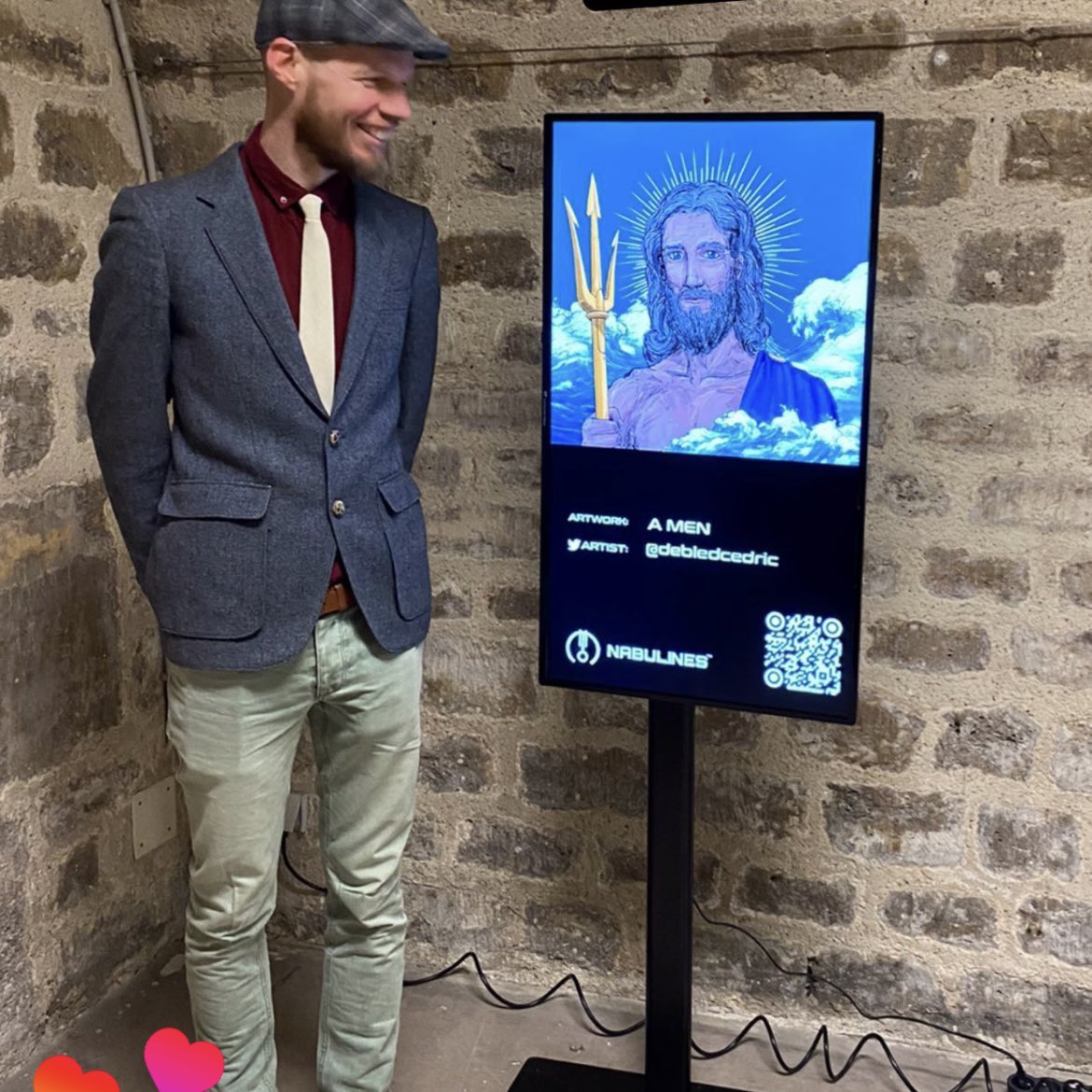 debledcedric's tweet photo. Me &amp; my art… https://t.co/TalwYEQlME