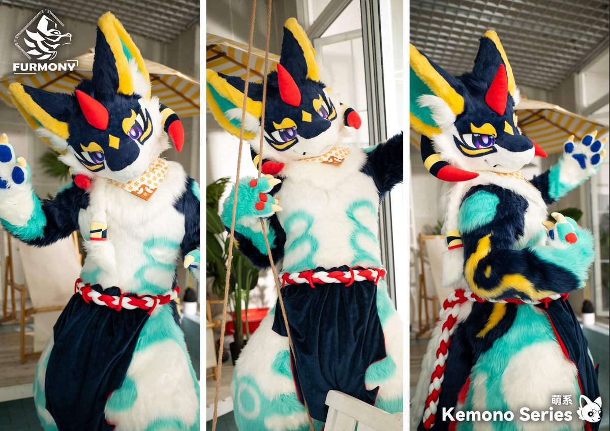 「New Commission Finished」

"dancing in the flames... you'll never see me" Thanks for the trust from @oromaefloof  

#furmony #furry #fursuit #鸿萌造物