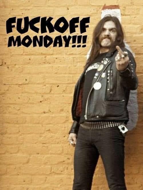 Happy #MotorheadMonday