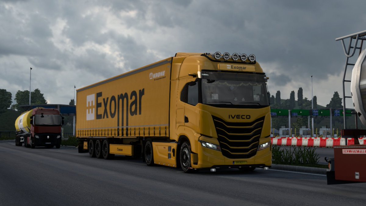 dOc_Ob_nit's tweet photo. Germany🇩🇪🚛💨Poland🇵🇱
#ETS2 #EuroTruckSimulator2 
#BestCommunityEver #ProMods #MYSWAY https://t.co/HUoQM6lFcO