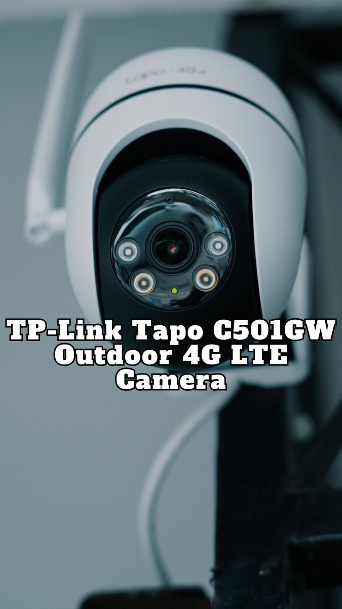 afiqchii's tweet image. CCTV ni boleh pakai 4G jadi senang nak pasang kat mana-mana - TP-Link Tapo C501GW Outdoor 4G Camera

#TPLink #CCTV #4GCamera