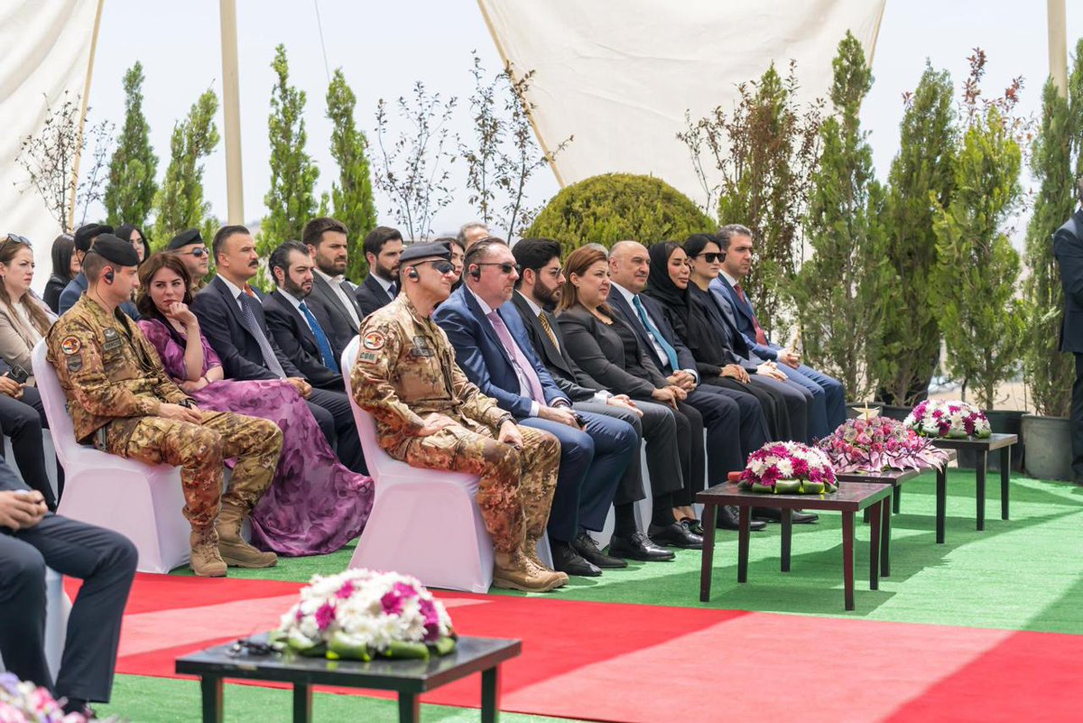 CZinErbil's tweet image. @CZinErbil deeply values our long-term successful collaboration with @RwangaFdn in the field of #DevelopmentAid. 🇨🇿💚
We were honoured to attend the ceremony marking the successful completion of the project to plant 20,000 olive trees in #Erbil/Delopa.👏

#Czechia🤝#KRI #SSP25