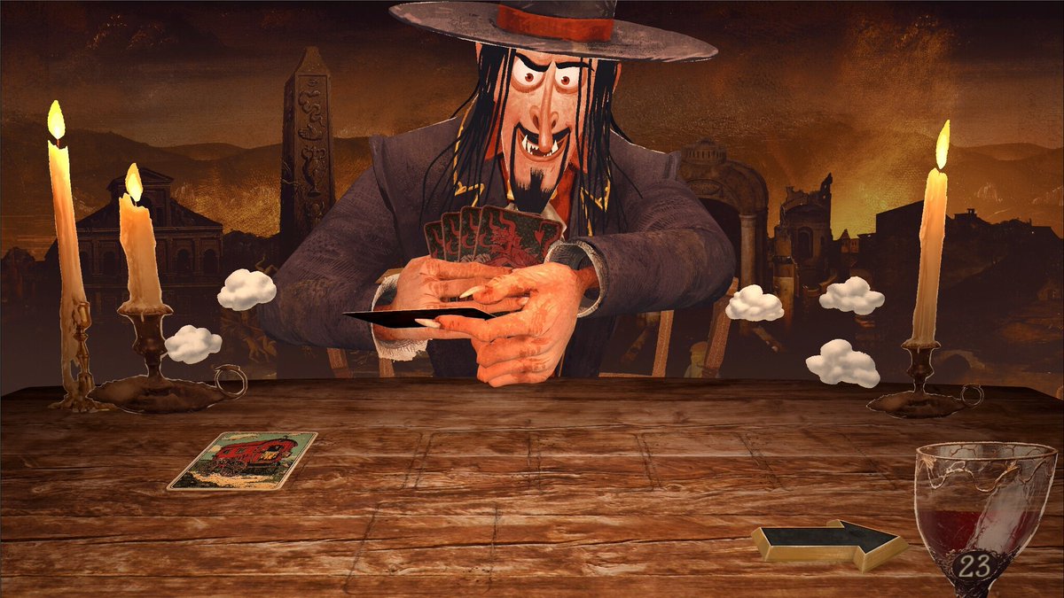 「いかさまポーカーバトルで悪魔に挑むローグライト『The Devil's Due』」|⚡Game*Spark⚡のイラスト