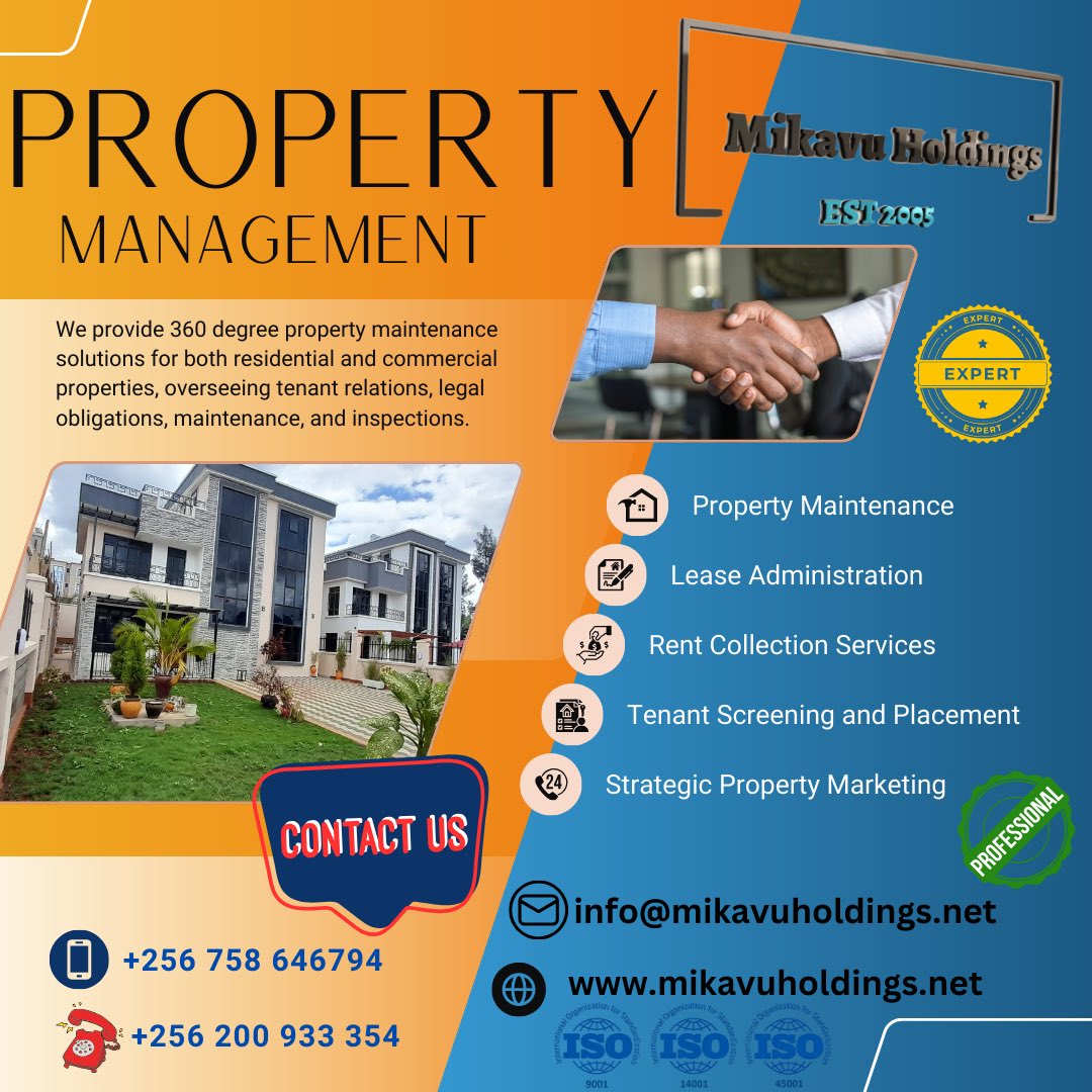 kimanjjekach's tweet image. Tired of juggling multiple contractors for your property project?
We handle the complete journey: 
📋 Land surveys &amp;amp; legal admin 
🏗️ Construction &amp;amp; project management
🏢 Ongoing property management
Streamline your success. Start today.
#PropertySolutions #ConstructionExperts