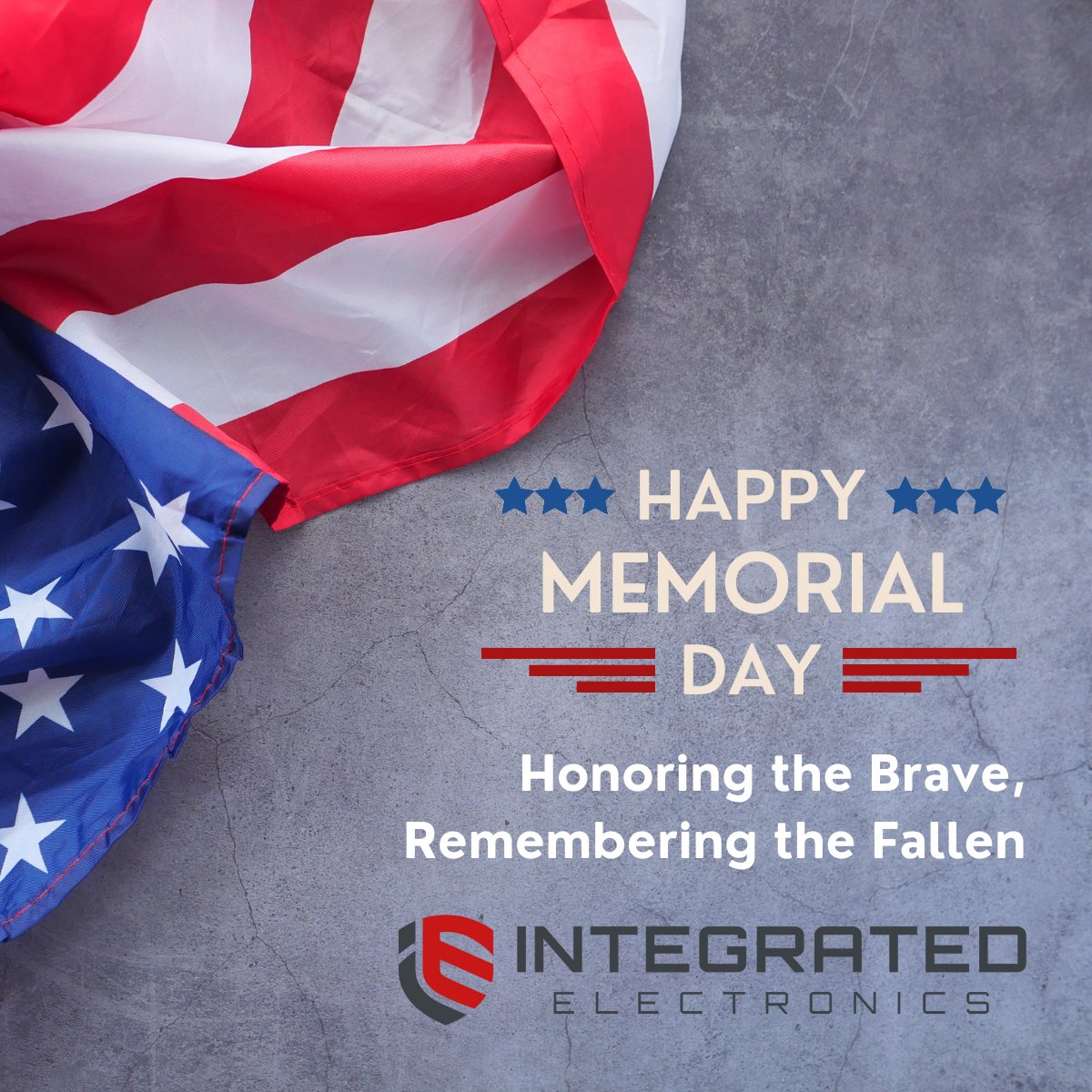 IntegElec's tweet image. This Memorial Day, we pause to honor and remember the brave men &amp;amp; women who made the ultimate sacrifice for our freedom. Their courage and dedication inspire us to protect what matters most—our communities, businesses, and nation.

#MemorialDay #HonorAndRemember #SecurityMatters