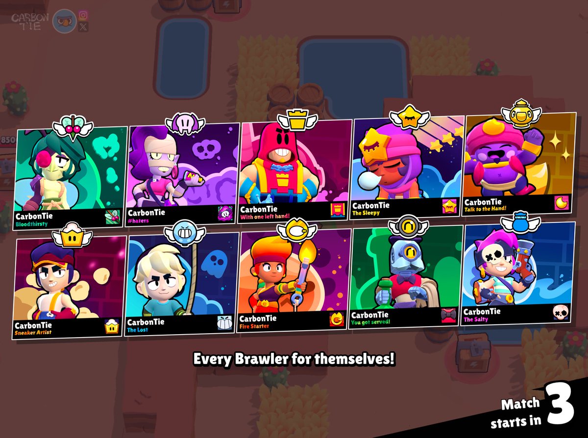 Carbon_Tie's tweet photo. BRAWL STARS BRAWLER BATTLE CARD CONCEPT! ✨
#BrawlStars https://t.co/FyaoWiXK7L