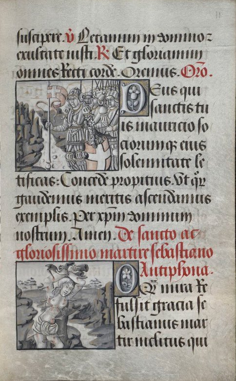 ‘A fairly large book [...] full of prayers, the first of which is to Saint Peter of Luxembourg’

Ms. 10389 <a href="/kbrbe/">KBR</a>, prayers in Latin and French, commissioned by the Duke of Savoy in 1497, brought to Brussels by his widow Margaret of Austria, 192 miniatures

uurl.kbr.be/2253875