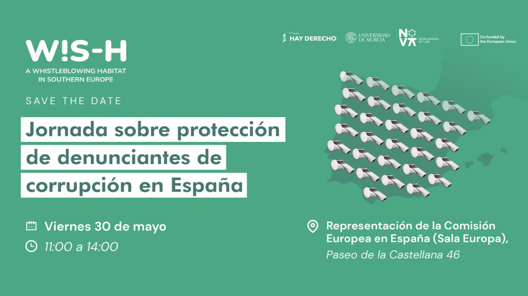 Nuestros colegas de la <a href="/HayDerecho/">Fundación Hay Derecho</a> organizan esta jornada sobre protección de informantes.

Este viernes en horario de mañana.

+info: hayderecho.com/2025/05/08/jor…