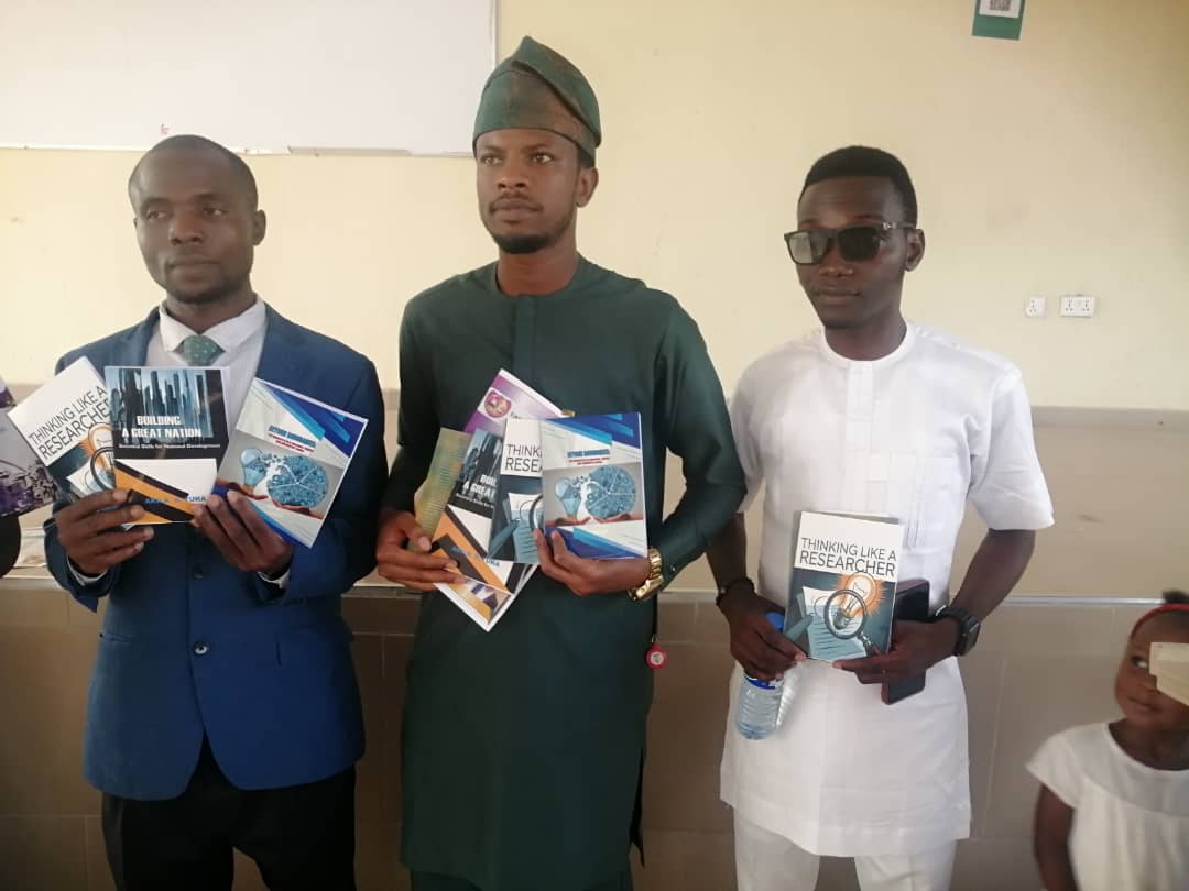 MubarakshehuD's tweet photo. Over the weekend, I represented Executive Director, @ICTAdvocates (CITAD) @YZYau, at the launch of the Eagle Institute of Research &amp; Innovation and 3 books by our ally, Mr. Akila S. Tuka. A great step in promoting research, learning &amp; innovation! #CITAD #Innovation https://t.co/99vbseI9bW
