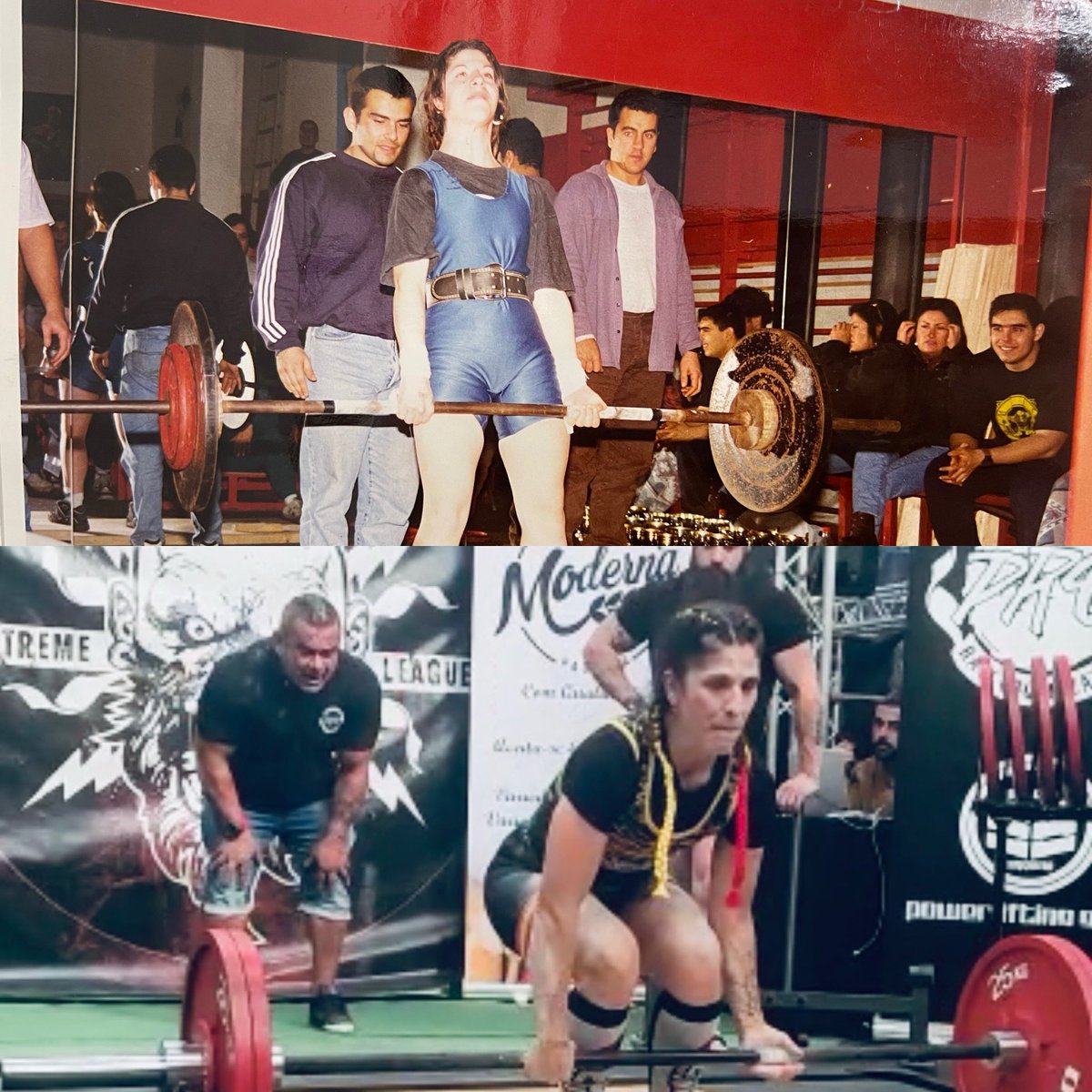 Unos 23 años de una foto a otra ,💪💪💪💪