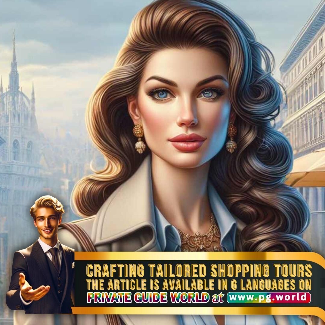 wwwpgworld's tweet image. Delight your clients with bespoke experiences! Read more in our article &quot;Crafting Tailored Shopping Tours&quot; in 6 languages on the PRIVATE GUIDE WORLD platform at pg.world/articles/craft… #BespokeTours #ShoppingDelight #TourGuideTips #LocalExperiences #CustomizedTours