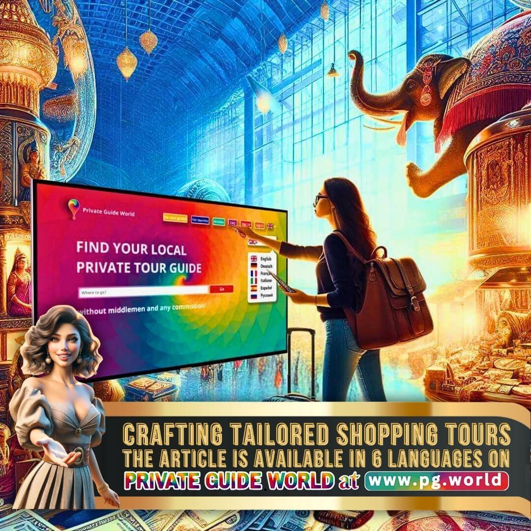 wwwpgworld's tweet image. Delight your clients with bespoke experiences! Read more in our article &quot;Crafting Tailored Shopping Tours&quot; in 6 languages on the PRIVATE GUIDE WORLD platform at pg.world/articles/craft… #BespokeTours #ShoppingDelight #TourGuideTips #LocalExperiences #CustomizedTours