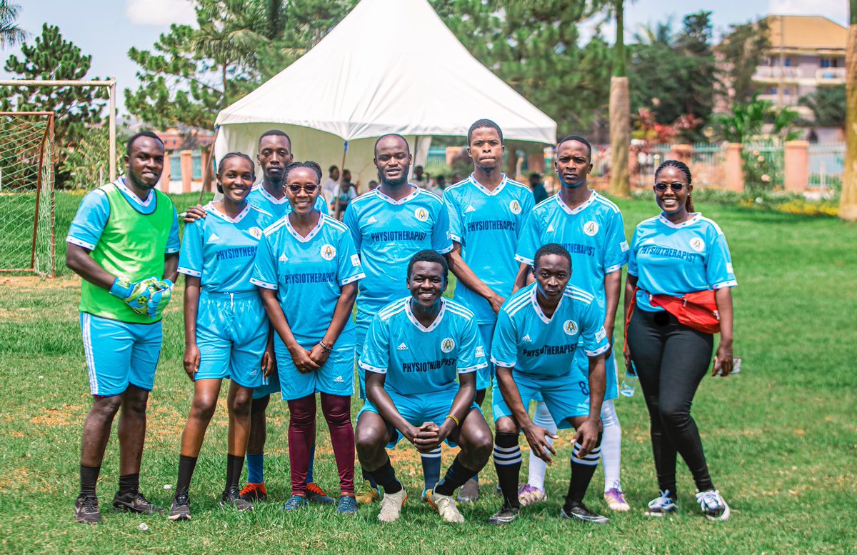 flonamirimu's tweet photo. The Uganda Association of Physiotherapy joined fellow health professionals at the first outing of Season 6 of the Uganda Medical League last Sunday. 

Thank you to everyone that turned up and cheered us on @Ugphysiotherapy https://t.co/nbZMBrscCB