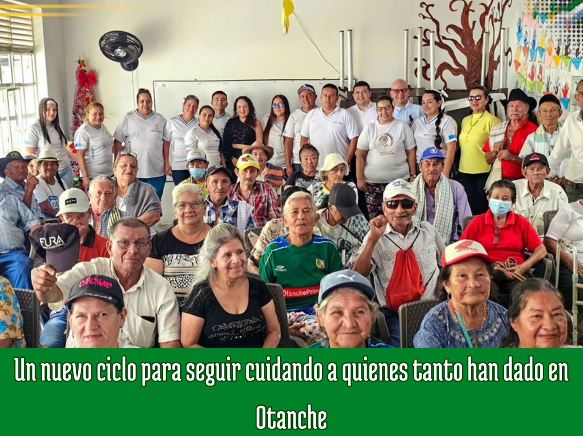 BoyacaLEinforma's tweet photo. #Otanche
El Centro Vida del Adulto Mayor abre sus puertas a un nuevo periodo, reafirmando el compromiso de la Corporación ABC Kultura, del alcalde Wiliar Peña y la gestora social Milena Veloza con el bienestar de los abuelitos. Aquí, cada día es una...
https://t.co/cfaYD5BT8P https://t.co/Qey2Zw1hcY