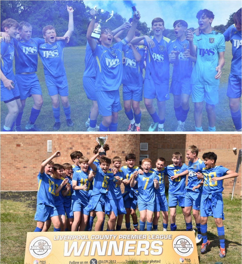 BootleFC U13s (@bootlefcyellow) on Twitter photo Unbelievable season for the boys.
Invincibles 🏆 🏆 <a href="/LCPL2012/">Liverpool CPL</a>
Liverpool county prem league winners unbeaten 🏆
Liverpool county prem cup winners 🏆
Proud of the team work so hard every game and session.
2 out the last 3 seasons unbeaten incredible achievement ⚽️ Unbelievable season for the boys.
Invincibles 🏆 🏆 <a href="/LCPL2012/">Liverpool CPL</a>
Liverpool county prem league winners unbeaten 🏆
Liverpool county prem cup winners 🏆
Proud of the team work so hard every game and session.
2 out the last 3 seasons unbeaten incredible achievement ⚽️