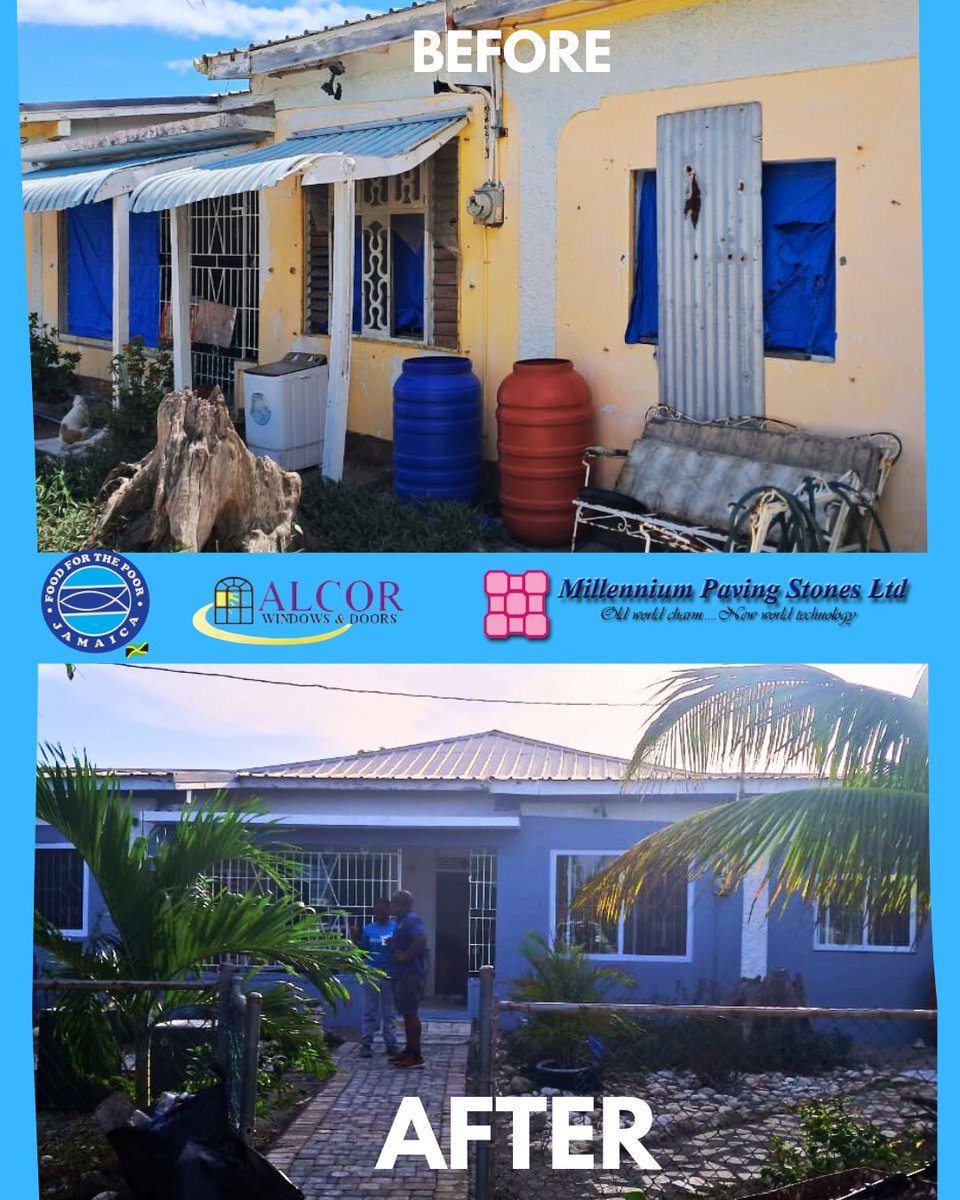 VolunteersIncjm's tweet image. A massive THANK YOU to our volunteers &amp;amp; sponsors who helped transform Oasis Children’s Home this #LabourDay2025! Your hands built more than walls—you built hope.

Shoutout to Alcor, Food for the Poor, National, Trade Winds, BPM, Fleetwood &amp;amp; more!
#TeamVI #Gratitude