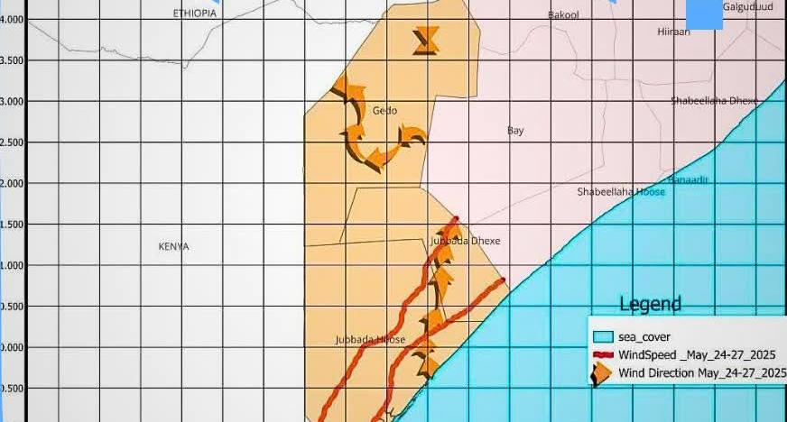 karimashabelle's tweet photo. Jubbaland oo ka digtay dabaylo iyo mowjado xooggan oo halis ku ah xeebaha, shacabka waxay kula talisay in ay feejignaadaan oo aysan badda gelin... Ilaahay ha sahlo.
#Digniin #Xeebaha #Jubbaland #IlaahayHaNagaCeliyo
โ ๏ธ๐๐ https://t.co/Ggfx0Bau1Z