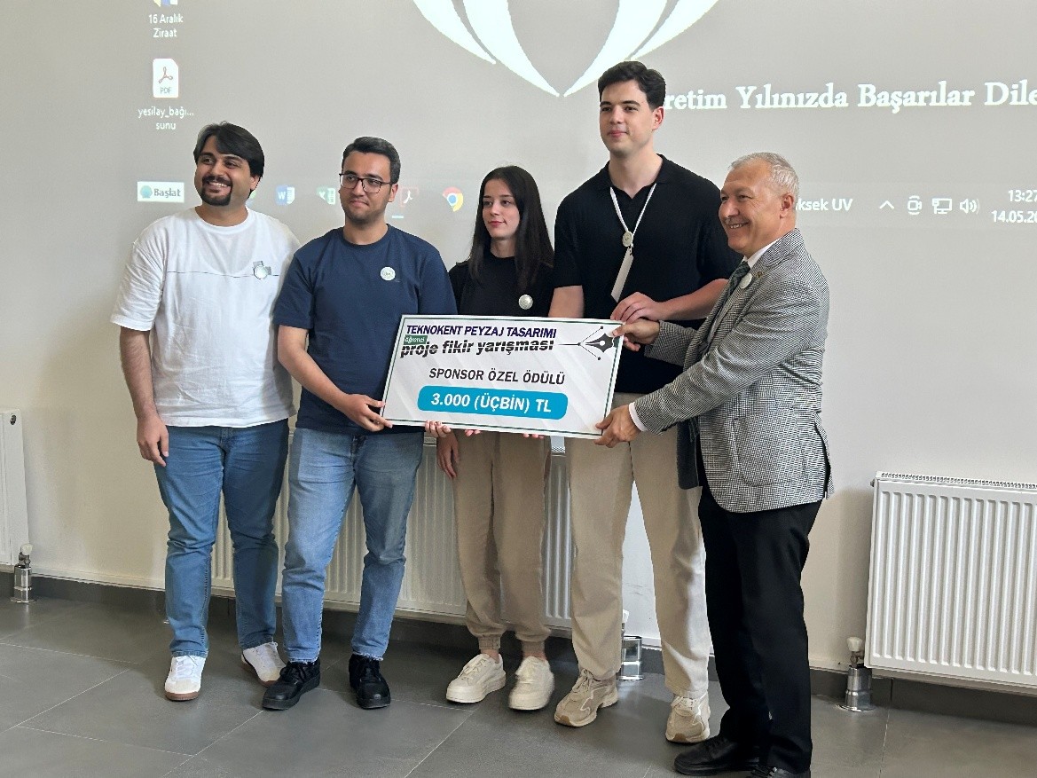 Ziraat Fakültesi, Peyzaj Mimarlığı Öğrencilerinden Ulusal Başarı: Teknokent Peyzaj Tasarımı Öğrenci Proje Fikir Yarışması’nda ‘Özel Ödül’ (facebook.com/permalink.php?…)