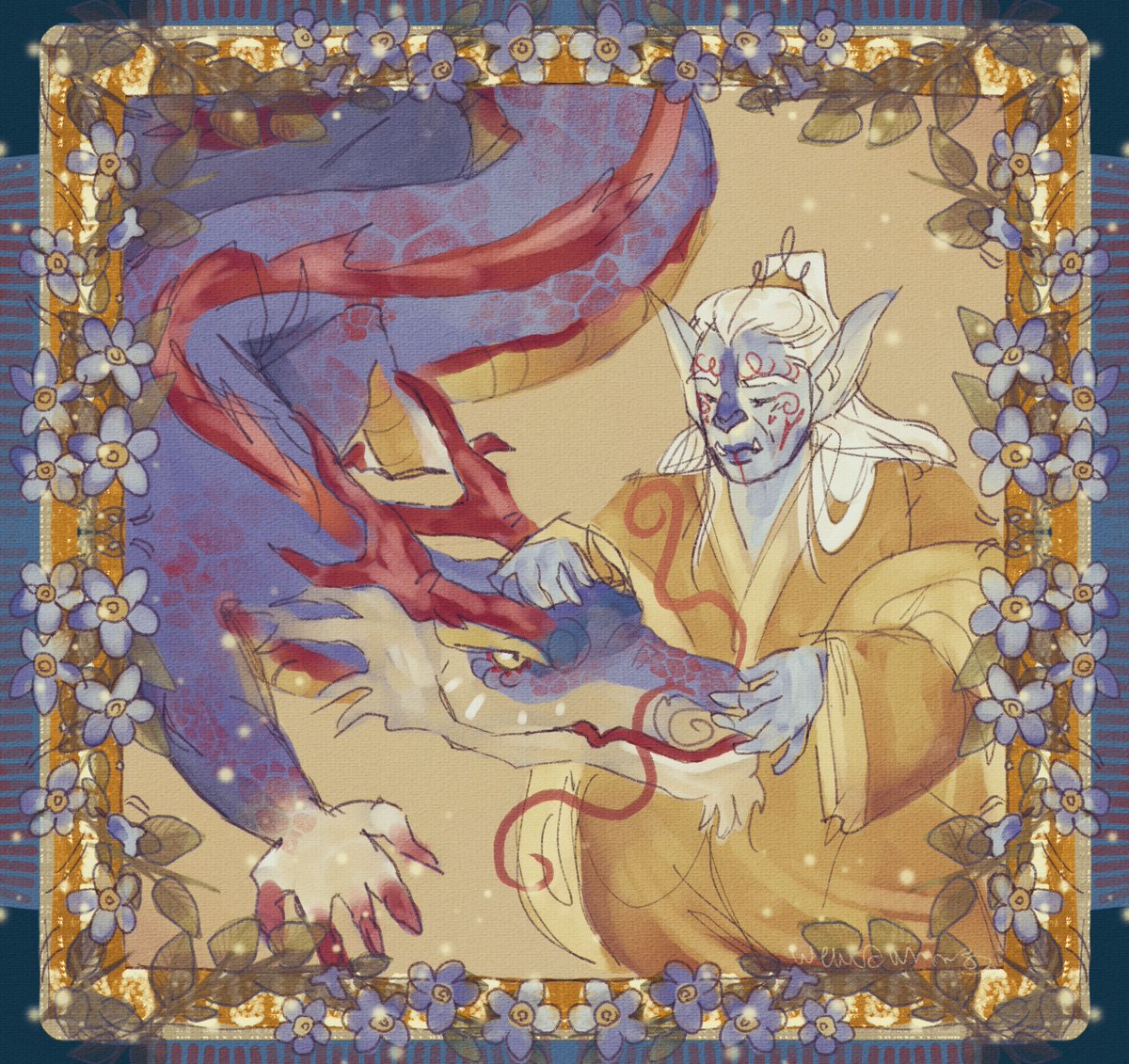 wewardwhimsy's tweet image. hob-god-lin