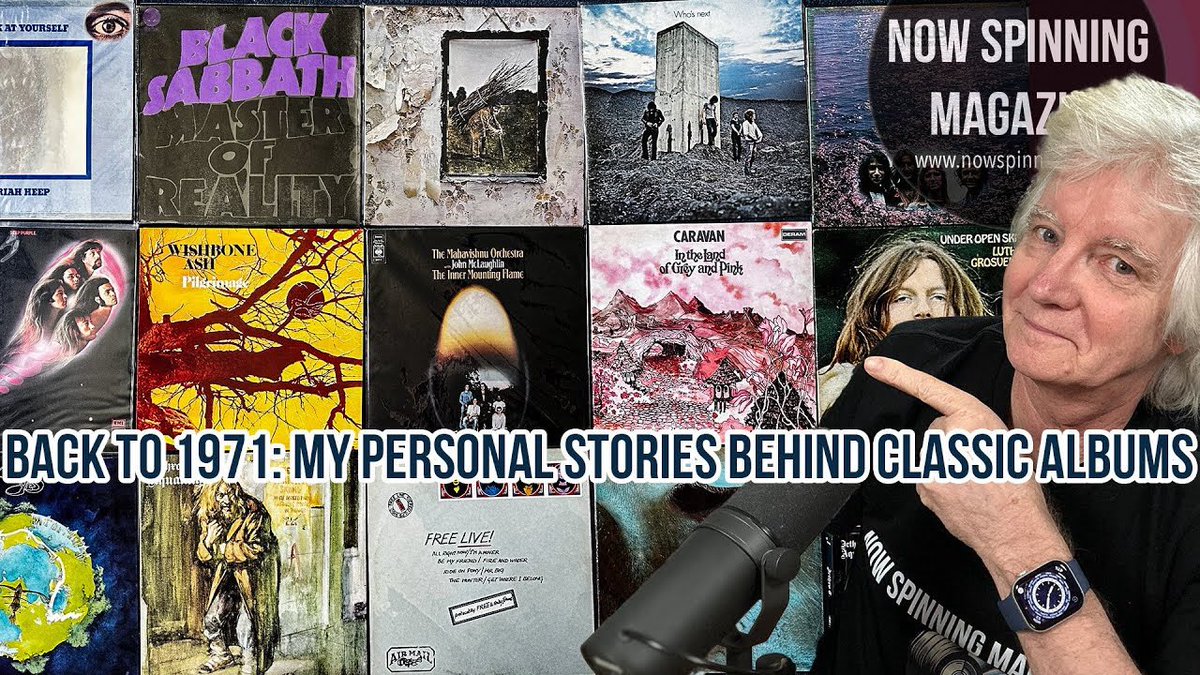 Back to 1971: My Personal Stories Behind Classic Albums
youtu.be/bVmFYj2XI0Y