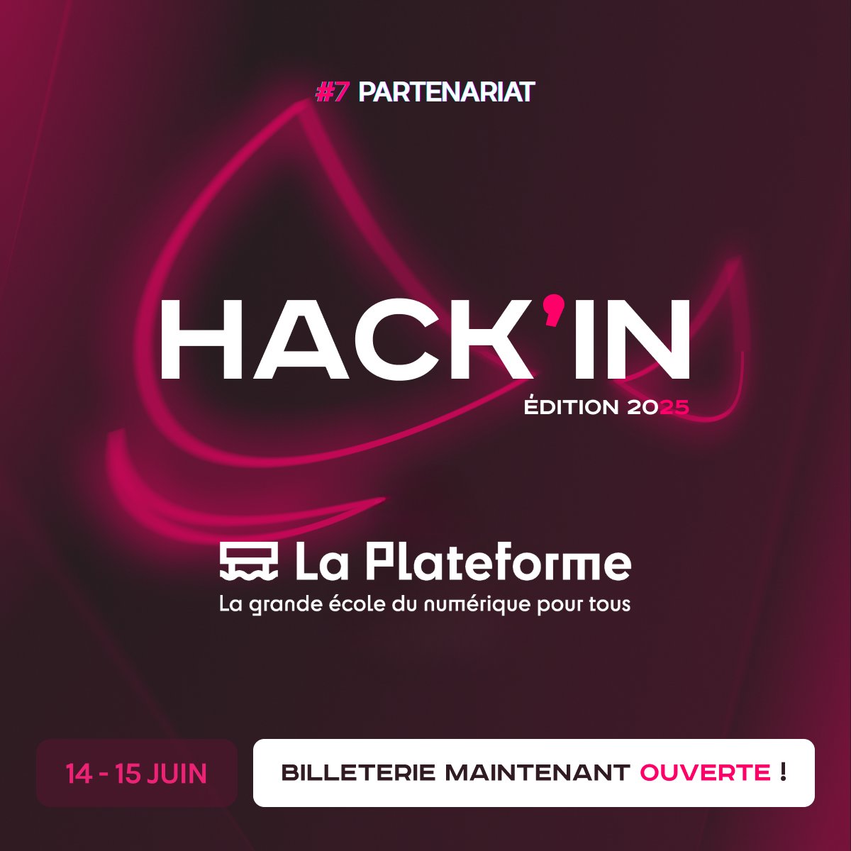 Hack'In (@_hackiin) on Twitter photo 🔥<a href="/LaPlateformeIO/">La Plateforme_</a> x Hack'In - Nouveau partenariat ! Nous avons de nouveau l'honneur de compter sur <a href="/LaPlateformeIO/">La Plateforme_</a> parmi nos partenaires pour l'édition 2025.
Merci à l'école de <a href="/LaPlateformeIO/">La Plateforme_</a> pour votre confiance cette année ! 🔥<a href="/LaPlateformeIO/">La Plateforme_</a> x Hack'In - Nouveau partenariat ! Nous avons de nouveau l'honneur de compter sur <a href="/LaPlateformeIO/">La Plateforme_</a> parmi nos partenaires pour l'édition 2025.
Merci à l'école de <a href="/LaPlateformeIO/">La Plateforme_</a> pour votre confiance cette année !