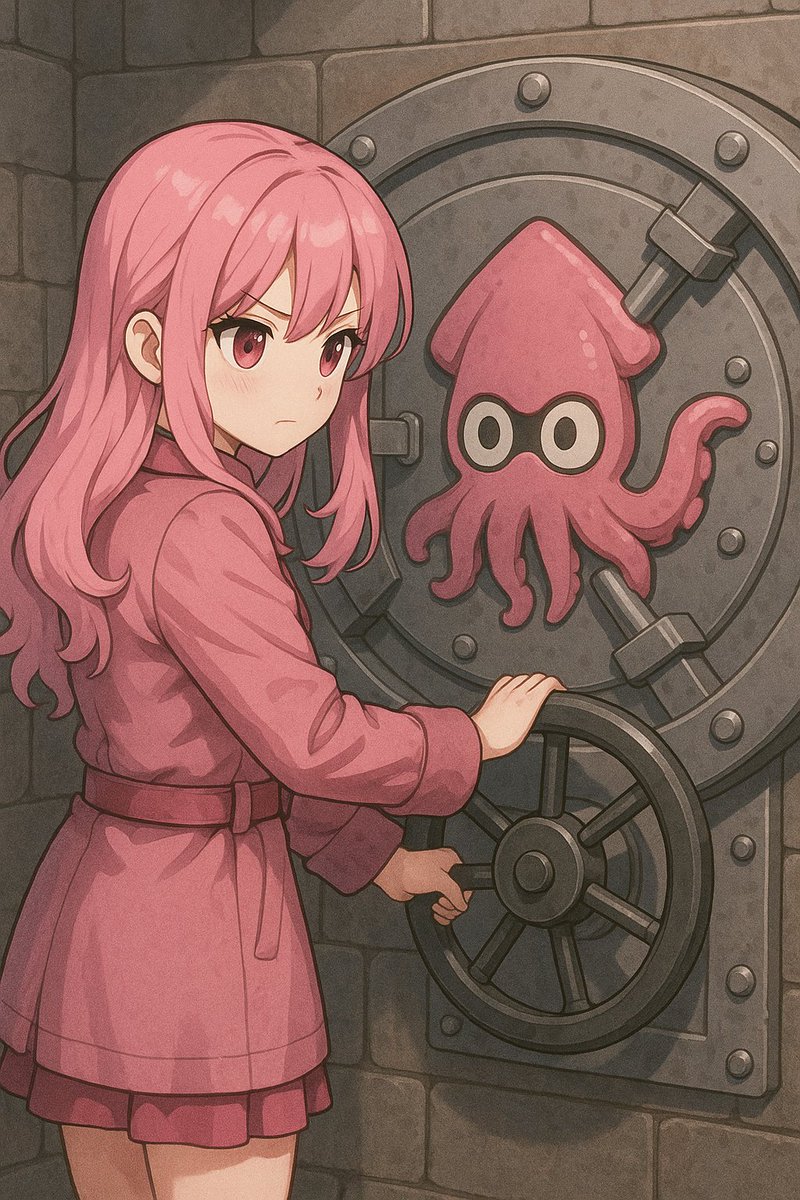 "As the Ika vault seals shut, the pink-haired guardian completes the final task—pre-mainnet closed, secrets locked, IKA coming very 🔜