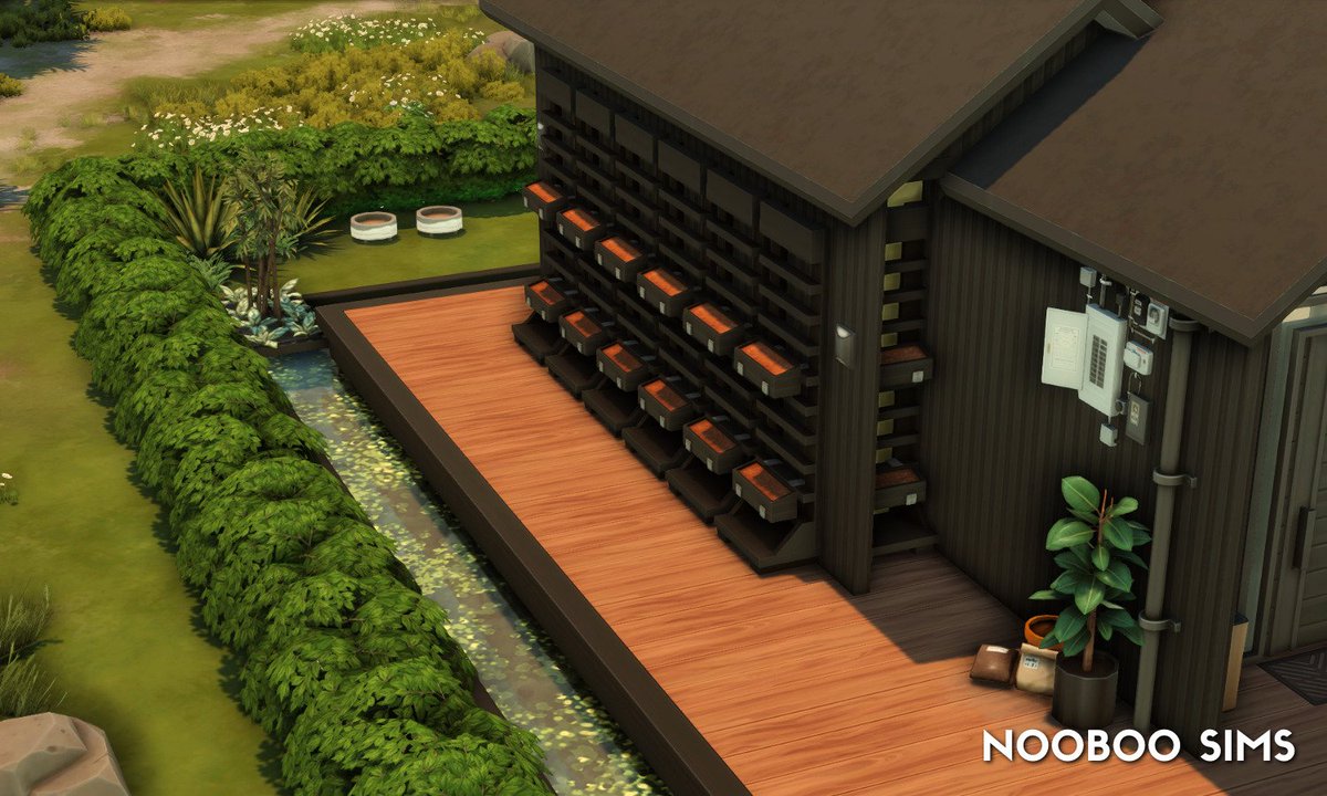 nooboosims's tweet photo. more exteriors + greenhouse 💚
#sims4builds #ts4 https://t.co/DKJttgEpZI