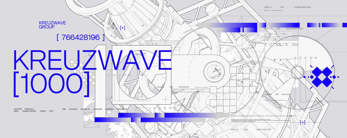 KREUZWAVE [1000] 

1000 Fans on Bilibili