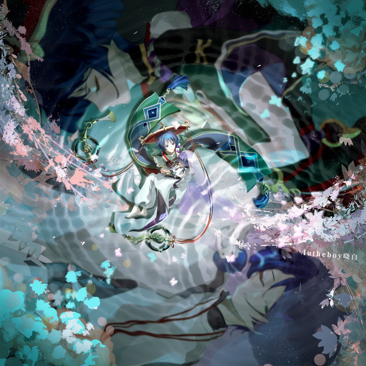 lutheboy's tweet image. 波碎旧影，皆作新章
#GenshinImpact
#scaramouche
