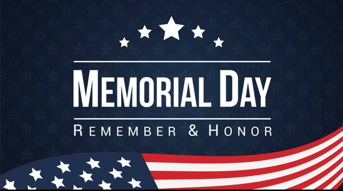 Happy Memorial Day! 🇺🇸