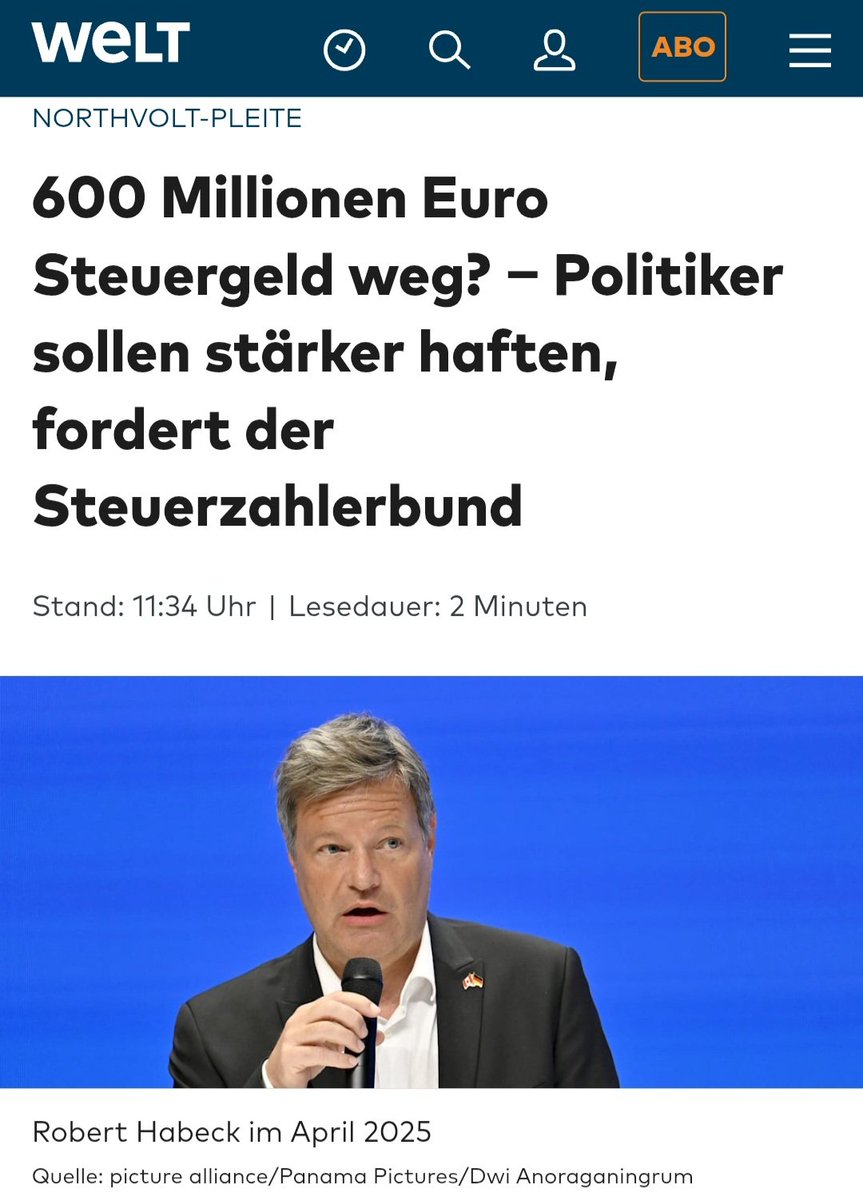 Also ich bin dafür, dass Robert Habeck dafür bestraft werden muss! Wer noch?