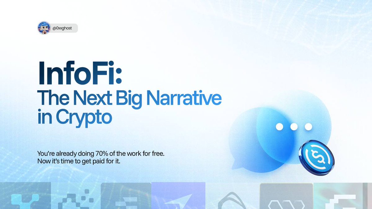 0xxghost's tweet image. You’re already sharing insights, breaking down threads, and posting content for free. 

InfoFi flips that into income.

It’s crypto’s next big wave and you’re early enough to ride it.

Here’s what you need to know…

A 🧵: