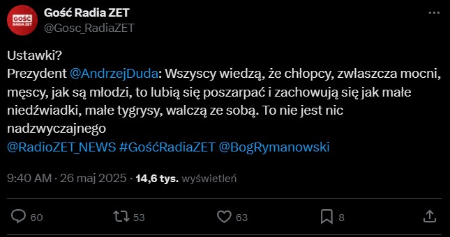 To jest nawiązanie do tego pytania, czy kobiety wolą natrafić na mężczyznę lub niedźwiedzia w lesie? :D