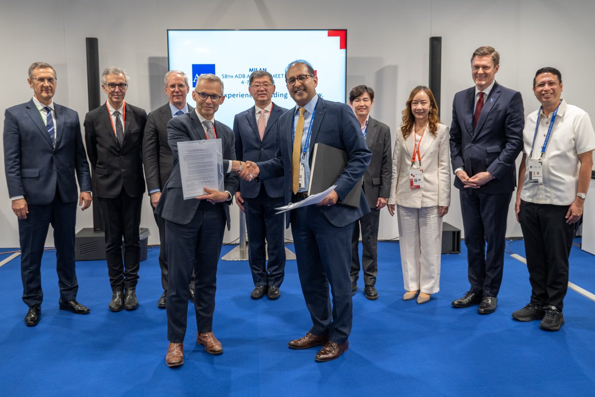 ADB Partnerships (@adbpartnerships) on Twitter photo #ICYMI at the #ADBAnnualMeeting in Milan, ADB & <a href="/AFD_en/">AFD_en 🇫🇷 🇪🇺</a> signed an LOI to boost #ClimateResilience in #Thailand. This partnership supports water management in the Chao Phraya River basin, enhancing flood control & irrigation for sustainable development. adb.org/multimedia/par… #ICYMI at the #ADBAnnualMeeting in Milan, ADB & <a href="/AFD_en/">AFD_en 🇫🇷 🇪🇺</a> signed an LOI to boost #ClimateResilience in #Thailand. This partnership supports water management in the Chao Phraya River basin, enhancing flood control & irrigation for sustainable development. adb.org/multimedia/par…