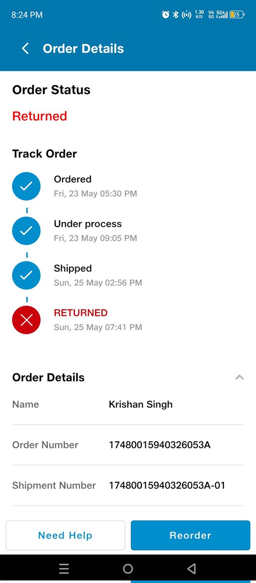 Krishan1390435's tweet image. @flipkartsupport 
@JioMart_Support 
@jagograhakjago 
@aajtak 
Daily my order is returned without contacting me..
Even others e-commerce platform are delivering every day.
Why #pathatic JioMart is not delivering...